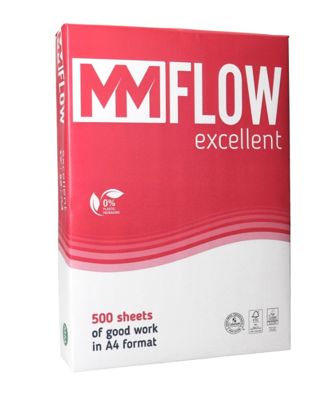 Papier ksero A4 80g FLOW Excellence 500ark.